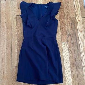 French Connection navy blue formal dress